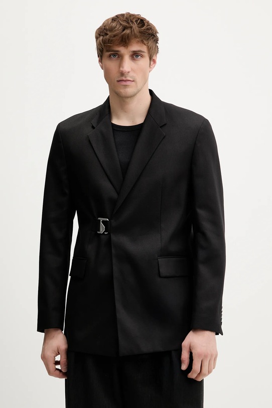 Σακάκι HUGO Hans233F1X slim μαύρο 50554858