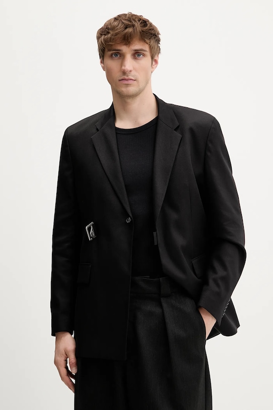 Σακάκι HUGO Hans233F1X μαύρο 50554858