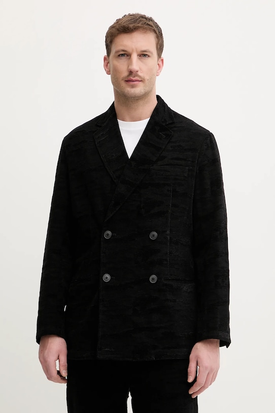 Armani Exchange marynarka regular czarny XM002203.AF21364