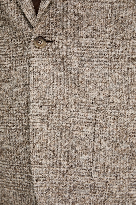 Gant marynarka z dodatkiem wełny 7706344 brązowy