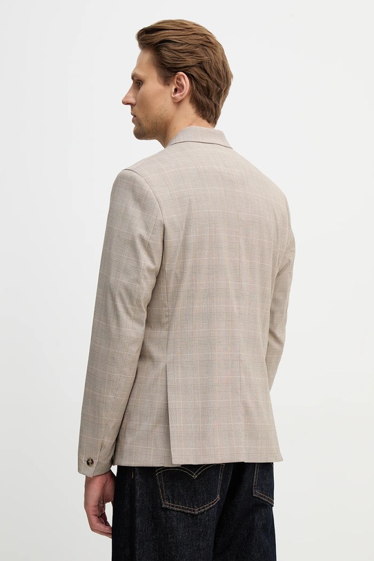 Odzież Sisley marynarka 22K3SW02M beżowy