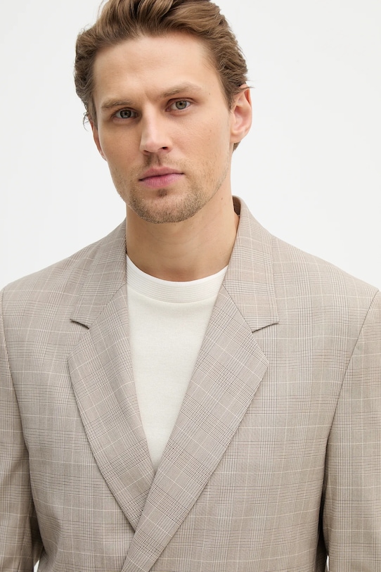 Sisley marynarka beżowy 22K3SW02M