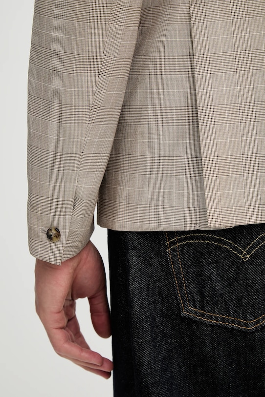 Sisley marynarka 22K3SW02M beżowy