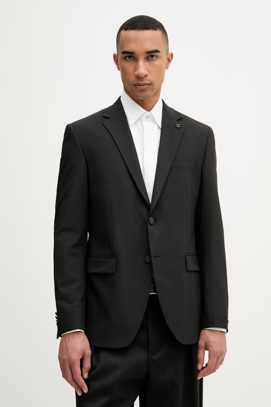 Karl Lagerfeld jednoradové sako pánske NOVA čierna 562037.155274