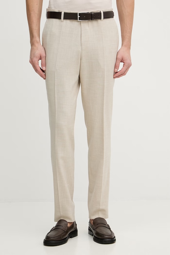 BOSS garnitur z dodatkiem wełny Huge 2-pack beżowy 50561834