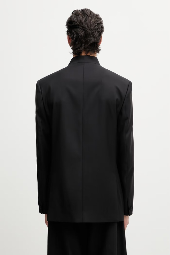 Odzież Kenzo Blazer / Gilet marynarka wełniana męska FG55VE1609TV czarny