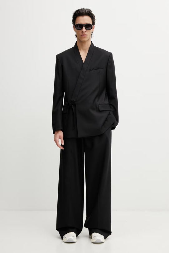 Kenzo Blazer / Gilet marynarka wełniana męska FG55VE1609TV