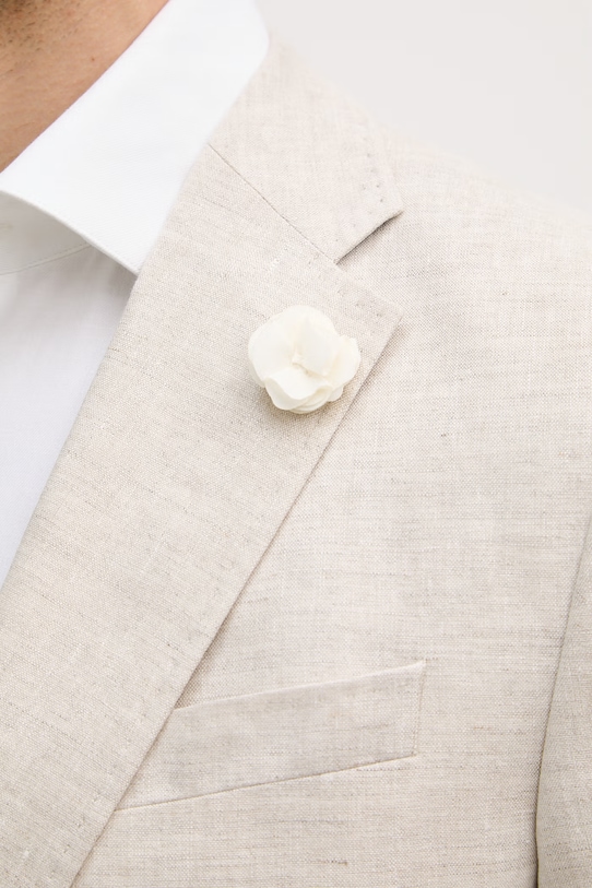 Joop! marynarka męska lniana 30102592 beżowy