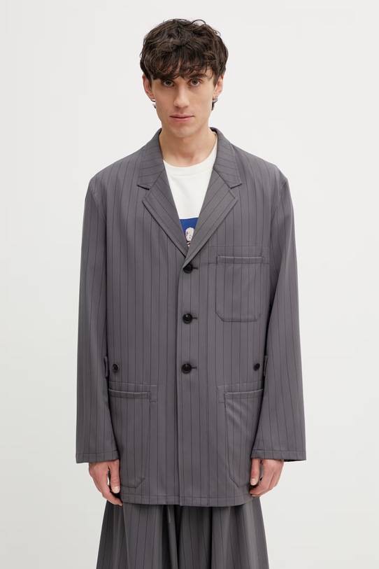 Y-3 M RW CHORE CT marynarka męska szary KS4967.