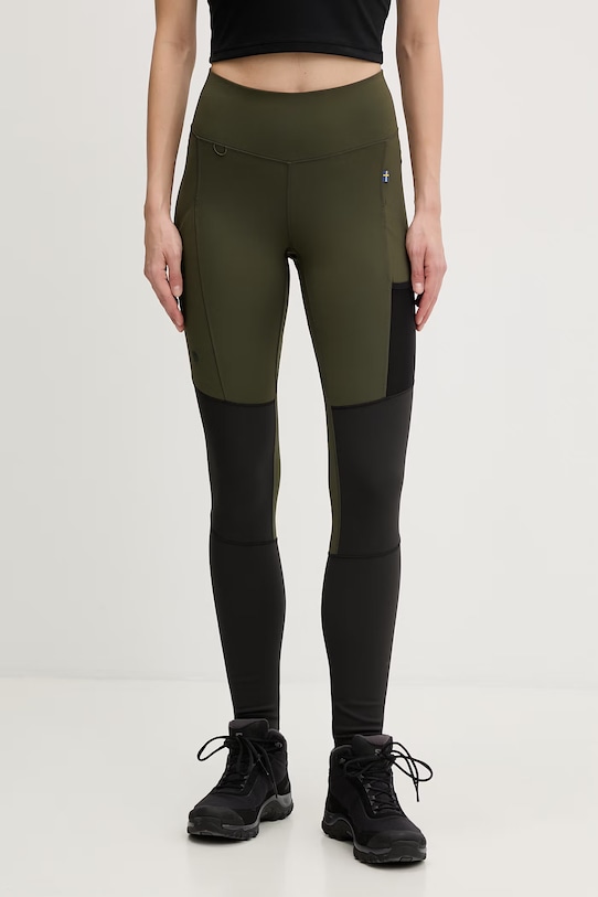 Fjallraven legginsy damskie Keb Agile zielony F14200197