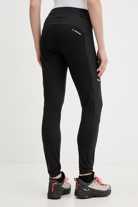Abbigliamento Salewa leggings sportivi AGNER HEMP 00.0000029077 nero