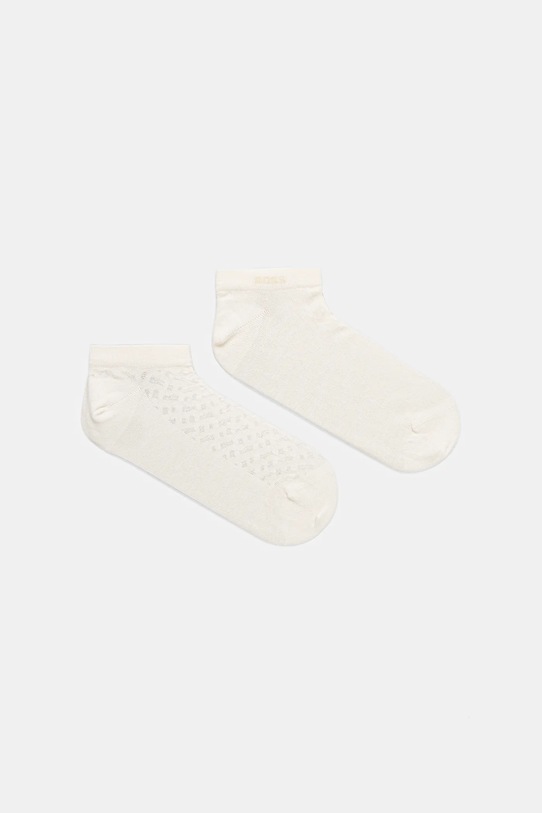 Носки BOSS 2P AS BMono Net CC W 2 шт короткие носки бежевый 50553492