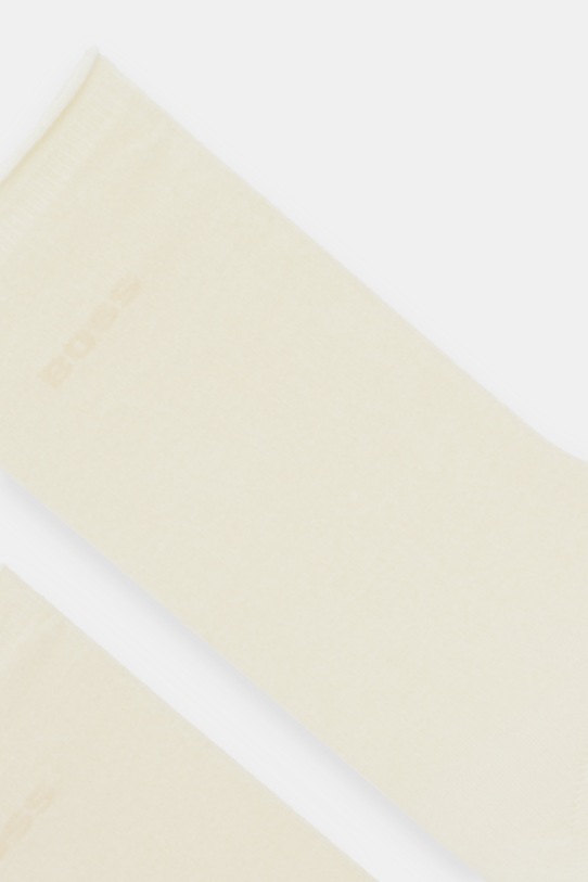 Ponožky BOSS 2P RS Uni Logo VB W 2-pak 50561114 béžová SS26