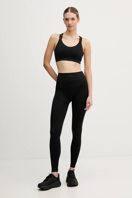 adidas Performance legginsy treningowe We Knit JX3901 czarny SS26