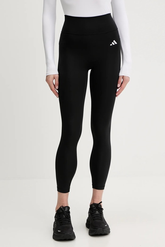 adidas Performance legginsy sportowe z elastanem czarny JY4815
