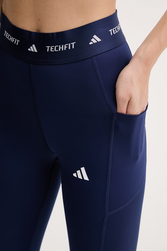 adidas Performance legginsy treningowe Techfit niebieski JZ0792