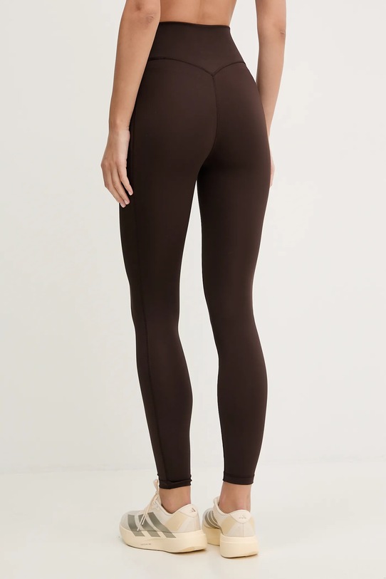 Odzież adidas Performance legginsy treningowe Optime KA0183 brązowy