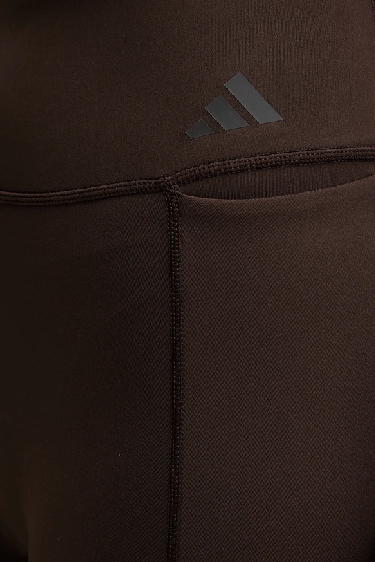 adidas Performance legginsy treningowe Optime brązowy KA0183