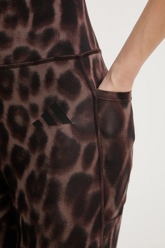 adidas Performance legginsy Optime brązowy KA6346