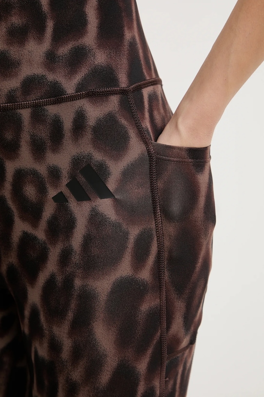 adidas Performance legginsy Optime brązowy KA6346