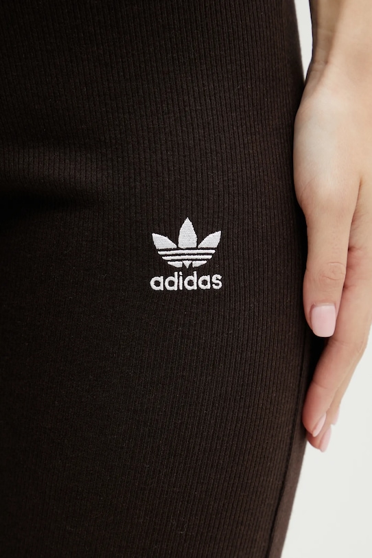 adidas Originals legginsy Essentials brązowy KD3849
