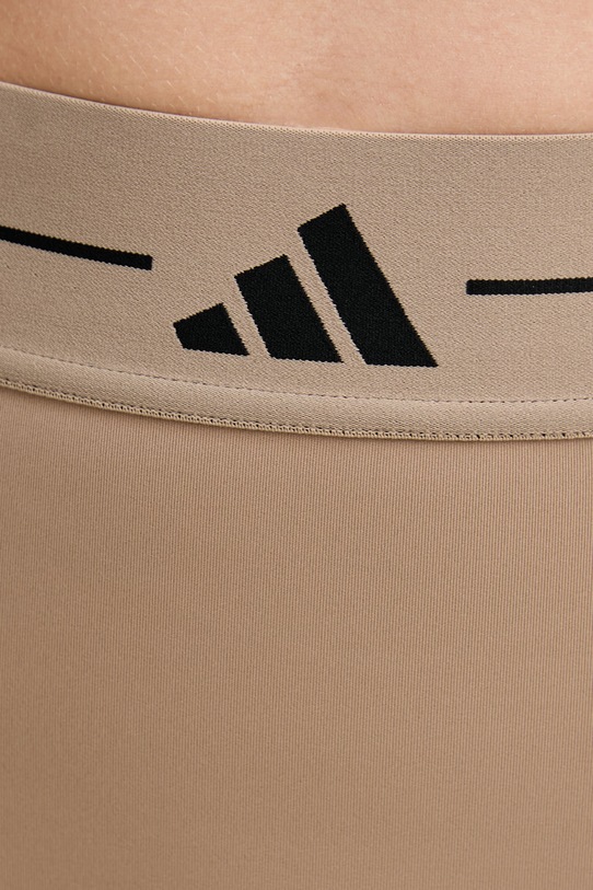 adidas Performance legginsy treningowe Hyperglam beżowy KS0406