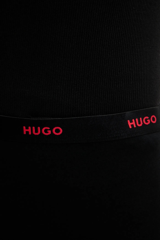 HUGO legginsy HUGO ID_LEGGINGS czarny 50556812