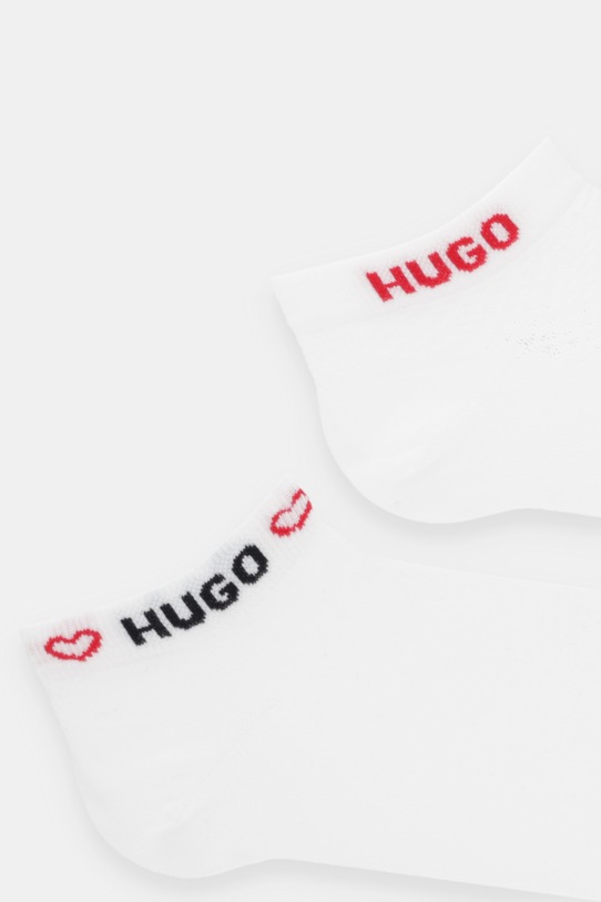 HUGO skarpetki 2-pack 2P AS MICROLOVE CC W 50553430 biały SS26