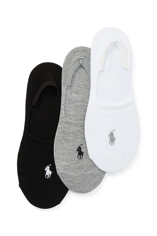 Polo Ralph Lauren skarpetki 3-pack melanż biały 455770358