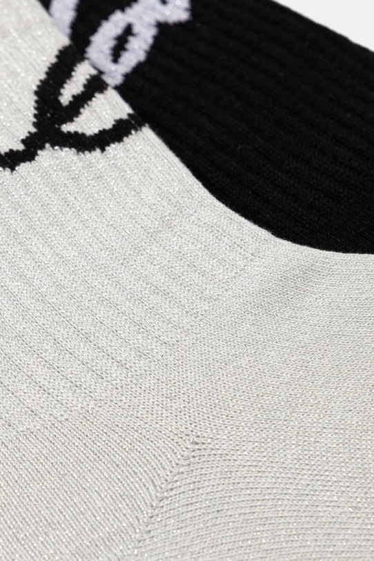 Κάλτσες Karl Lagerfeld SIGNATURE LUREX 2-pack A4W47017 μαύρο SS26