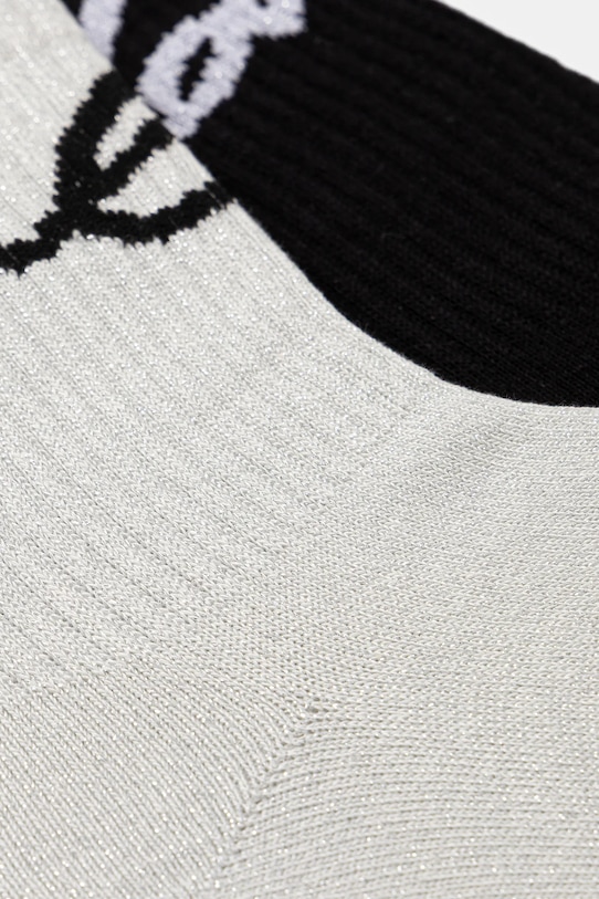 Κάλτσες Karl Lagerfeld SIGNATURE LUREX 2-pack A4W47017 μαύρο SS26