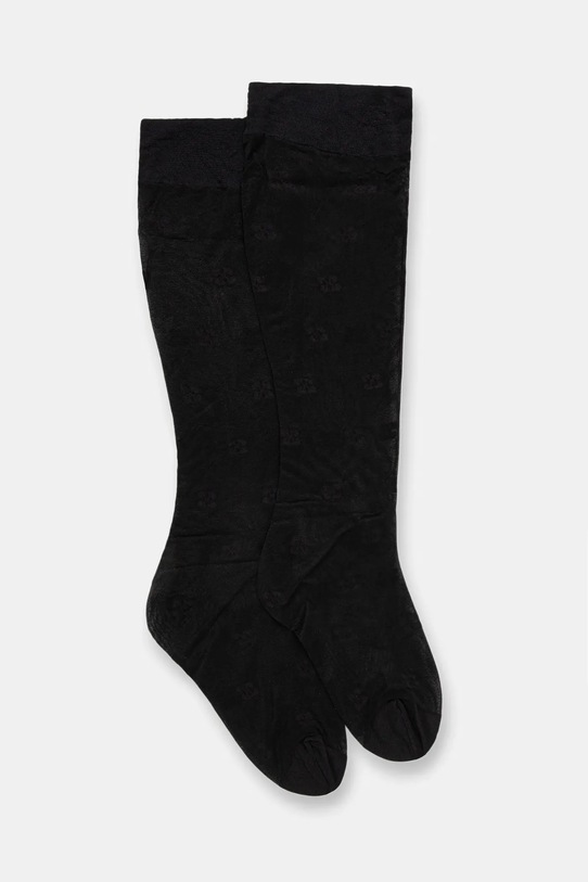 GANNI podkolanówki A5535 Planet friendly czarny A5535