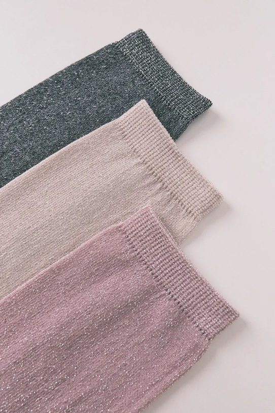 Odzież women'secret skarpetki 3-pack 4482729 różowy