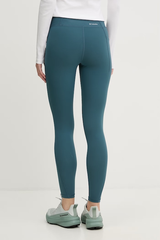 Odzież Columbia legginsy damskie Loneridge 2155741 turkusowy