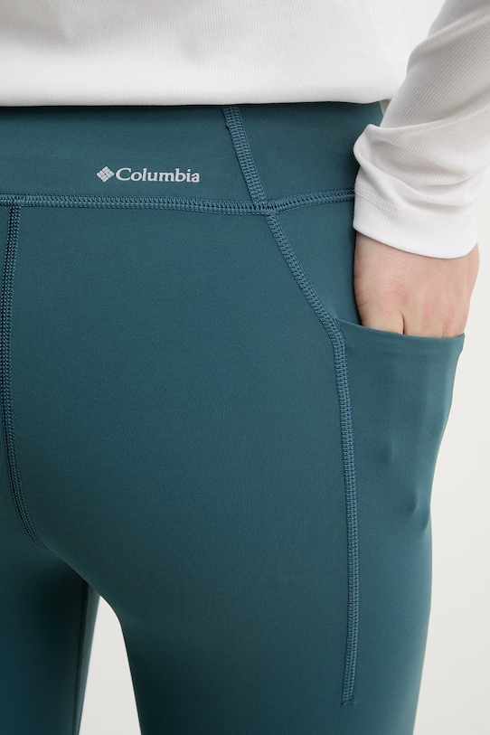 Columbia legginsy damskie Loneridge turkusowy 2155741