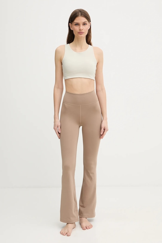 adidas Performance legginsy do jogi All Me JV7792 beżowy SS26