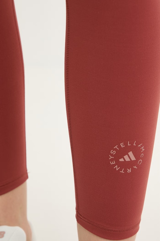 adidas by Stella McCartney legginsy treningowe brązowy JY8150