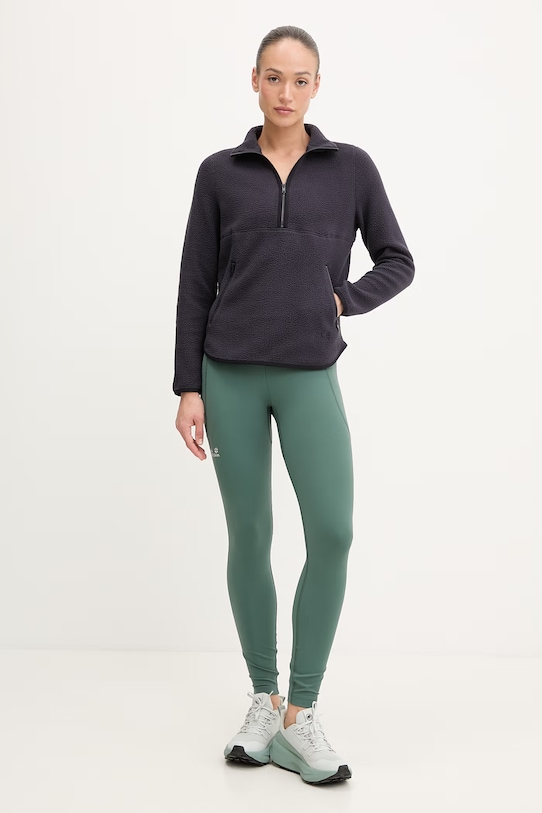 Jack Wolfskin dámske legíny Wildstride A65787 zelená SS26