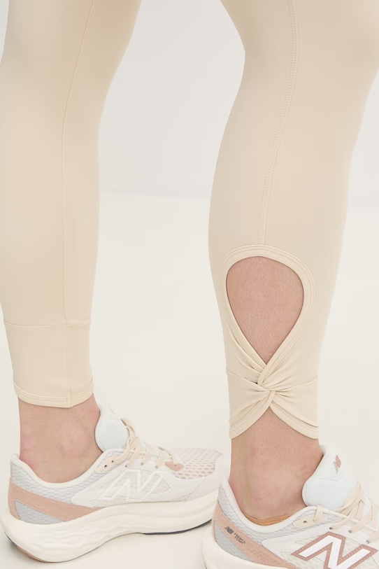 Легінси для тренувань EA7 Emporio Armani бежевий AF21585.7W000923