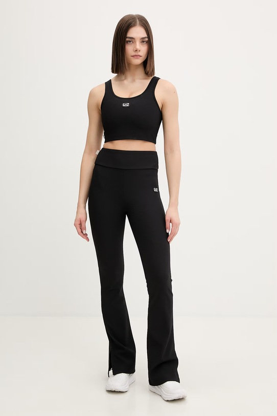 EA7 Emporio Armani legginsy treningowe AF15721.7W000989 czarny SS26