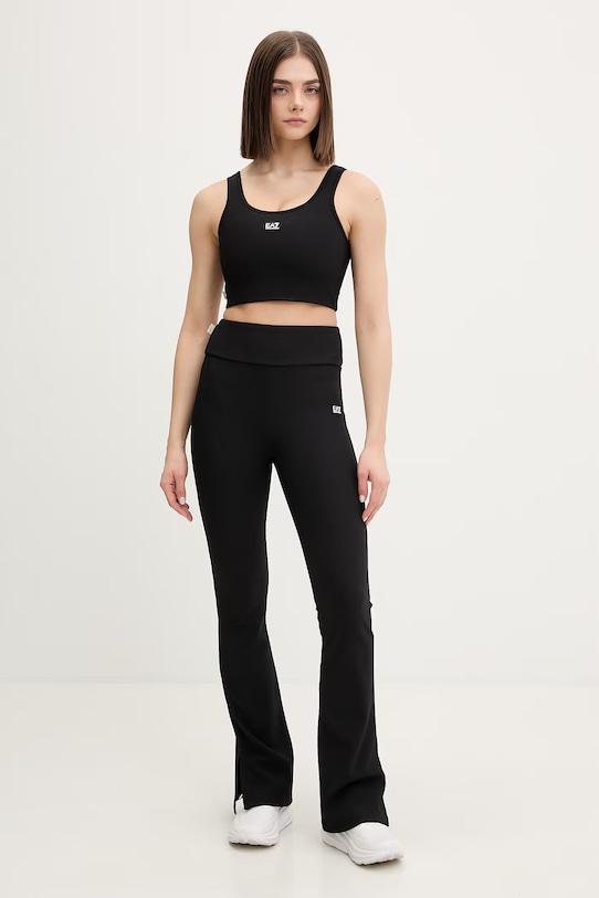 EA7 Emporio Armani legginsy treningowe AF15721.7W000989 czarny SS26