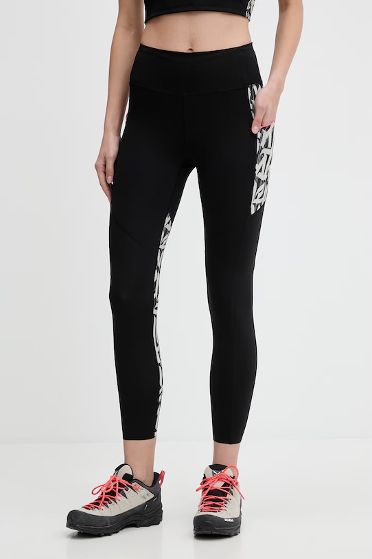 Dynafit legginsy sportowe aplikacja czarny 08.0000071919