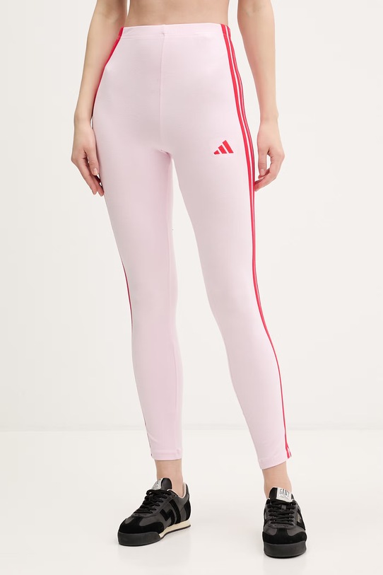 Леггинсы adidas с эластаном розовый KC5180