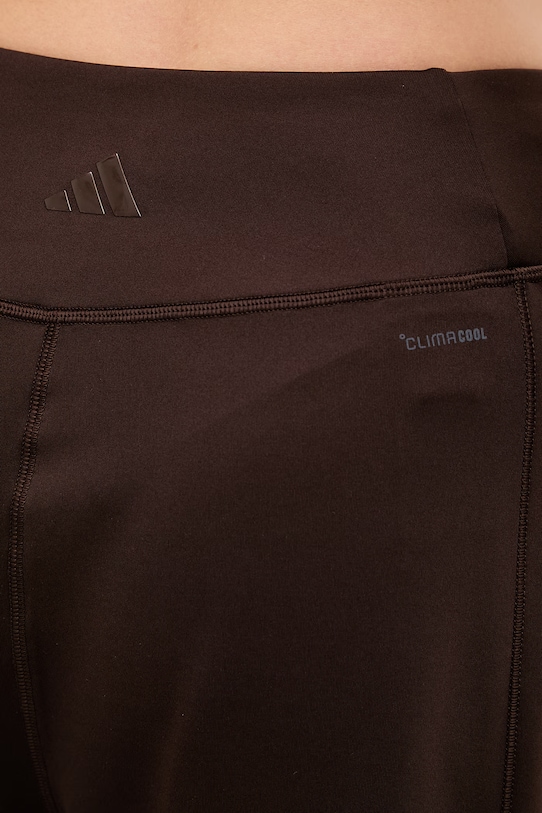adidas Performance spodnie damskie brązowy KD0266