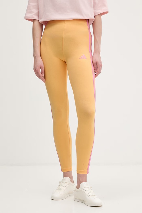 Legíny adidas pletenina žlutá KD2355