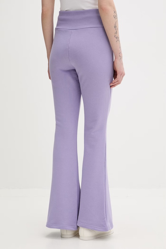 Odzież Adidas spodnie dresowe damskie KC3925 fioletowy