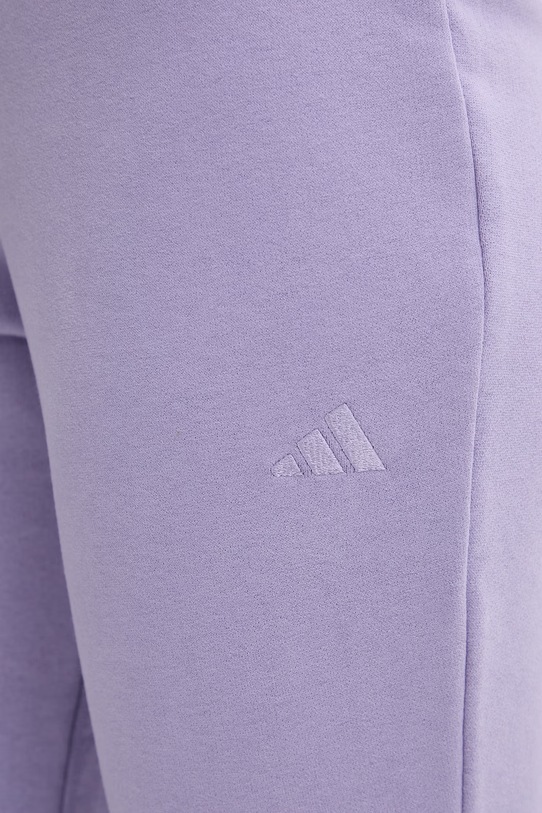 Adidas spodnie dresowe damskie fioletowy KC3925