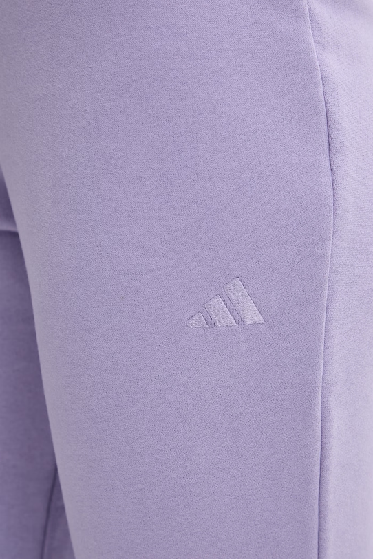 Adidas spodnie dresowe damskie fioletowy KC3925