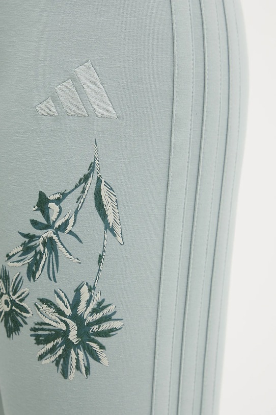 Леггинсы adidas бирюзовый KF0041