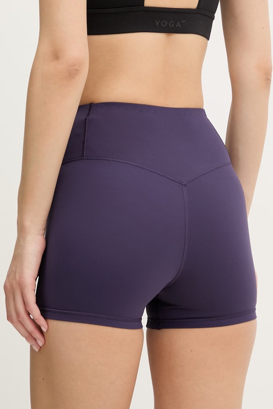 Odzież Puma szorty sportowe damskie Shapeluxe HYROX 528163 fioletowy